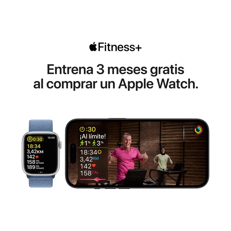 Apple Watch Ultra 2 GPS + Cellular de 49 mm Caja de Titanio, Correa Loop Trail Azul/Negra Talla S|M