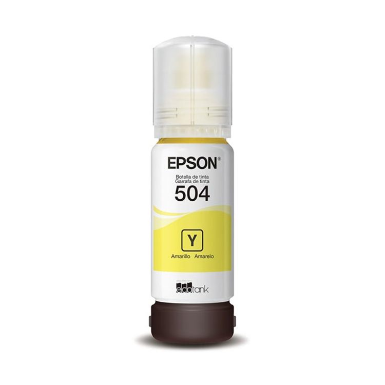 Botella de Tinta antiderrame EPSON T504420- Amarillo