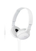Audífonos de Diadema SONY Alámbricos Over Ear Manos Libres MDR-ZX110AP Blanco - 