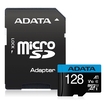 Memoria Micro SD ADATA 128 GB + Adaptador Clase 10 - 