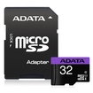 Memoria MicroSD ADATA 32GB + Adaptador Clase 10 - 