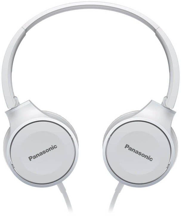 Audífonos de Diadema PANASONIC Alámbricos On Ear RP-HF100 Blanco