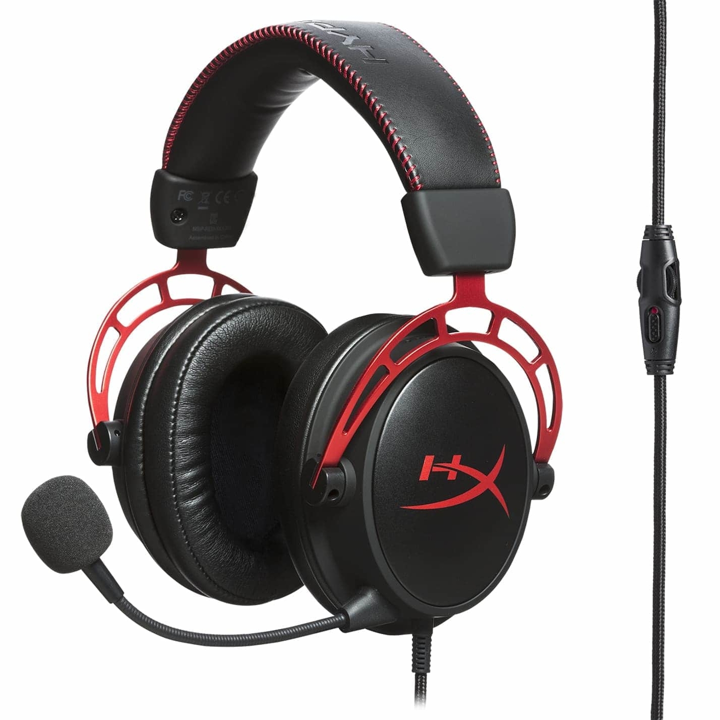Audífonos de Diadema HYPERX Alámbricos On Ear Gaming Cloud Alpha Negro/Rojo