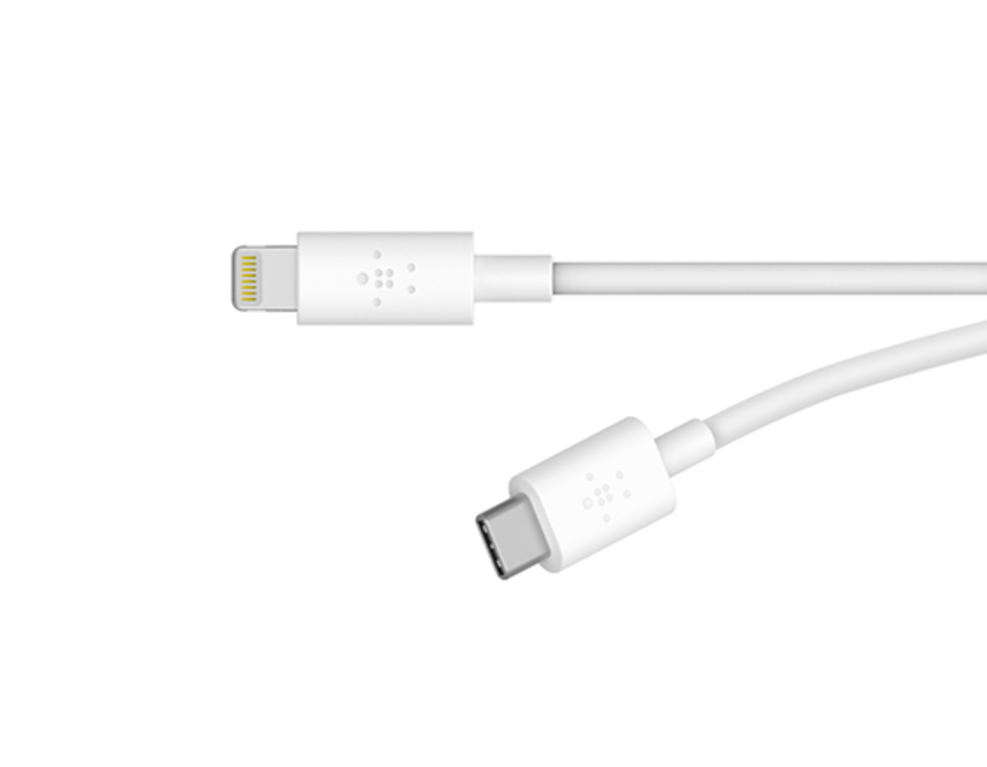 Cable BELKIN Lightning a USB-C de 1.20 Metros Blanco