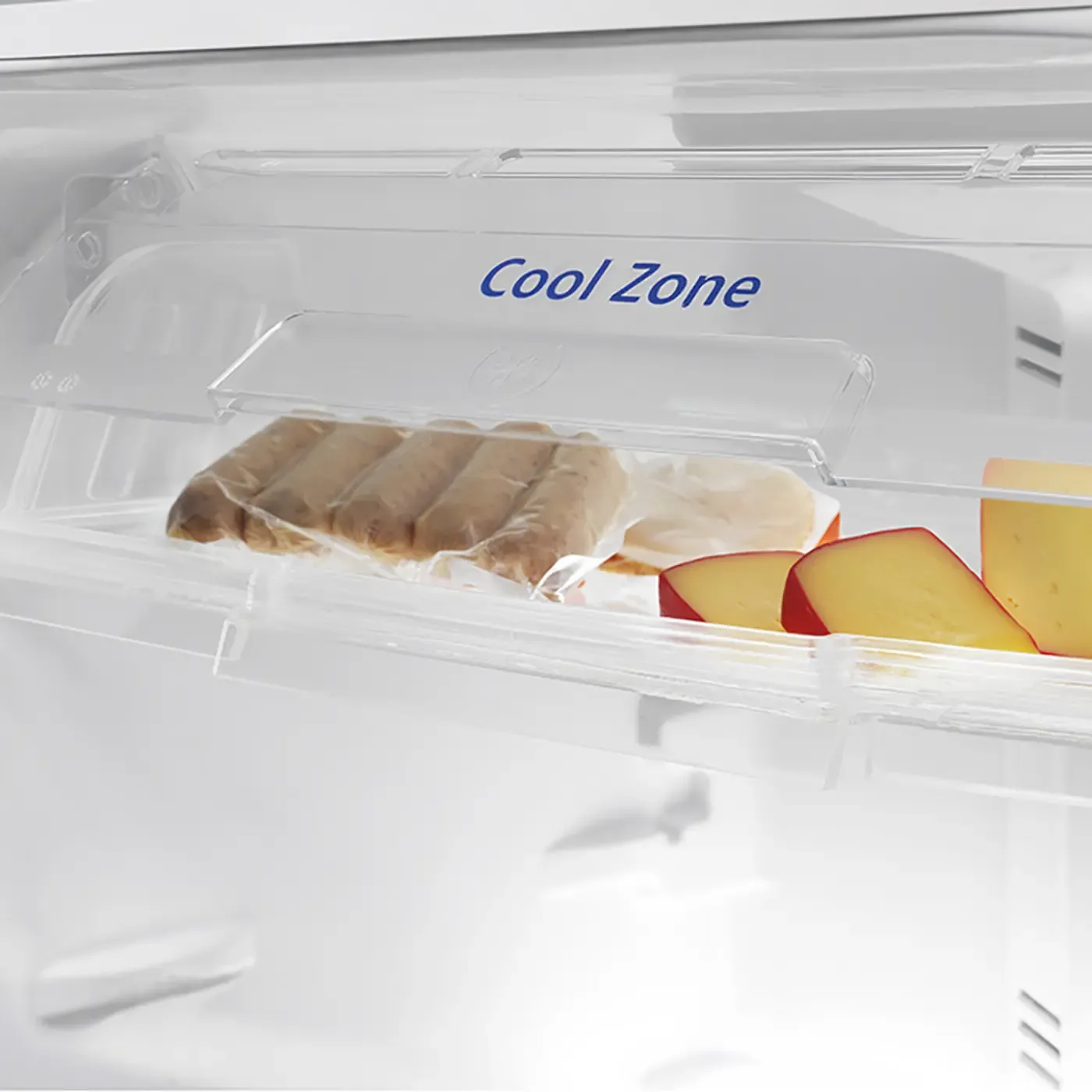 Nevera MABE No Frost Congelador Superior 250 Litros RMA267PYCU Inox