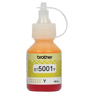 Botella de Tinta BROTHER BT5001Y Amarillo - 
