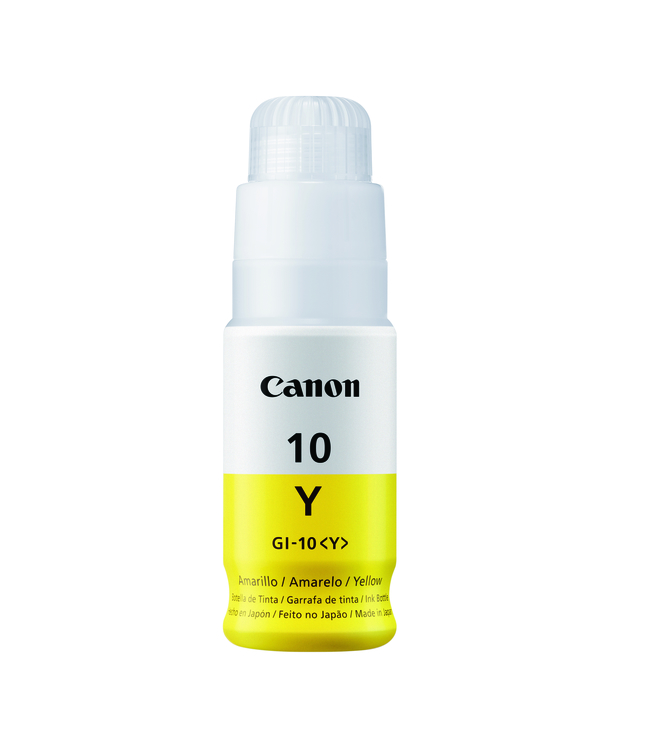 Botella de tinta CANON GI-10Y Amarillo