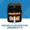 Freidora de aire PowerXL digital 5.7L compatible con WIFI y Bluetooth