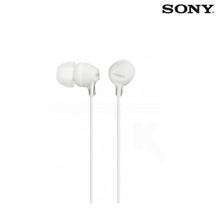 Audífonos SONY Alámbricos In Ear MDR-EX15LP Blanco - 