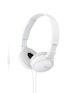 Audífonos de Diadema SONY Alámbricos Over Ear Manos Libres MDR-ZX110AP Blanco