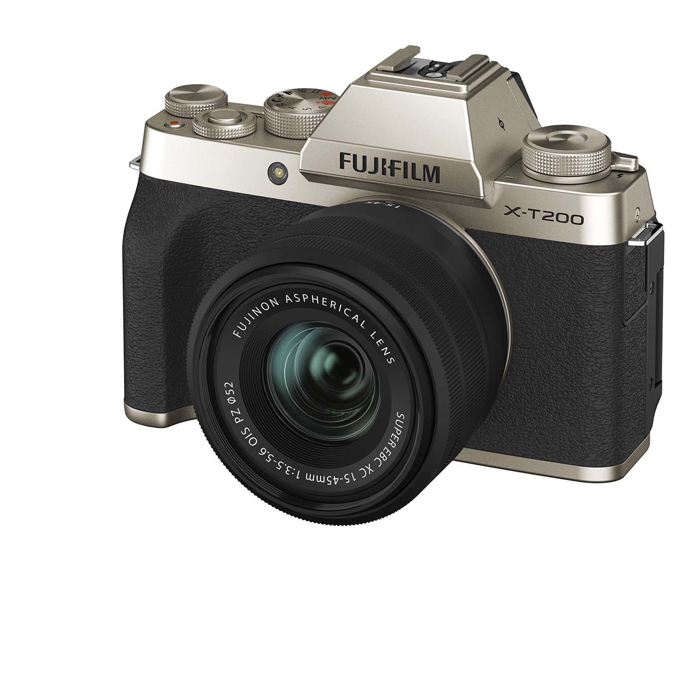 Cámara Fotográfica FUJIFILM X-T200 XC15-45 Dorado