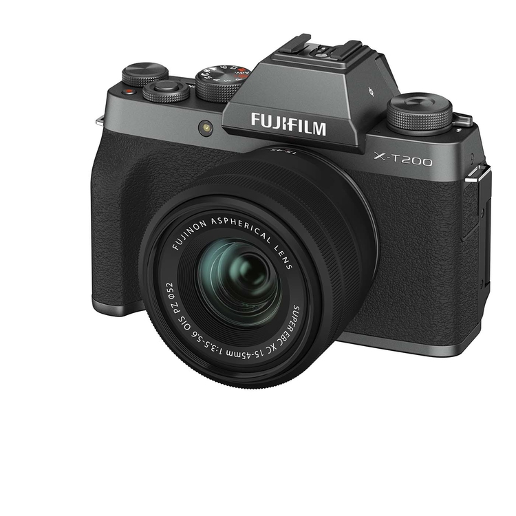 Cámara Fotográfica FUJIFILM X-T200 XC15-45 Gris