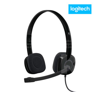 Audífonos de Diadema LOGITECH Alámbricos On Ear H151 3.5mm Negro