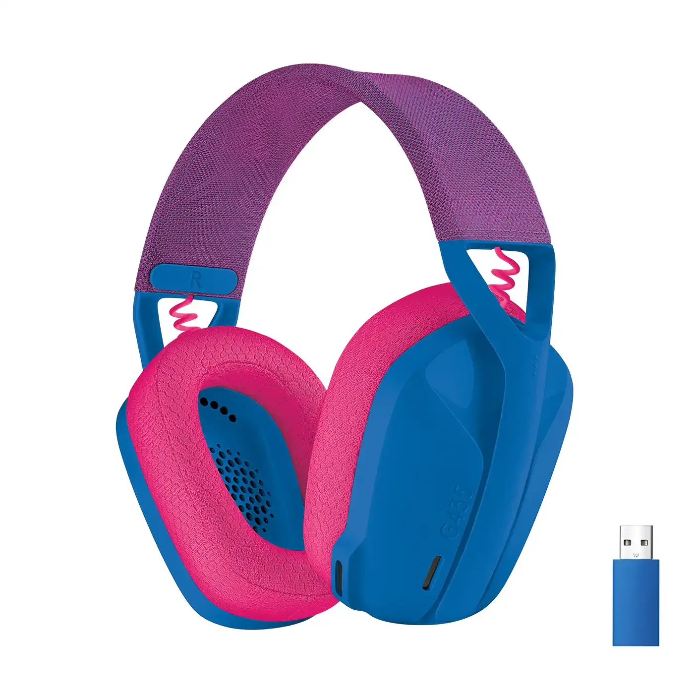 Audífonos de Diadema LOGITECH G Inalámbricos Gamer G435 Azul