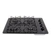 Estufa de empotrar HACEB 60cms 4 Puestos Gas Natural CG60-43ESM Negro - " Estufa de empotrar HACEB 60cms 4 Puestos Gas Natural CG60-43ESM Negro -