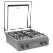 Estufa de Mesa SUPERIOR 4 Puestos Gas Propano 7054 Gris - " Estufa de Mesa SUPERIOR 4 Puestos Gas Propano 7054 Gris -
