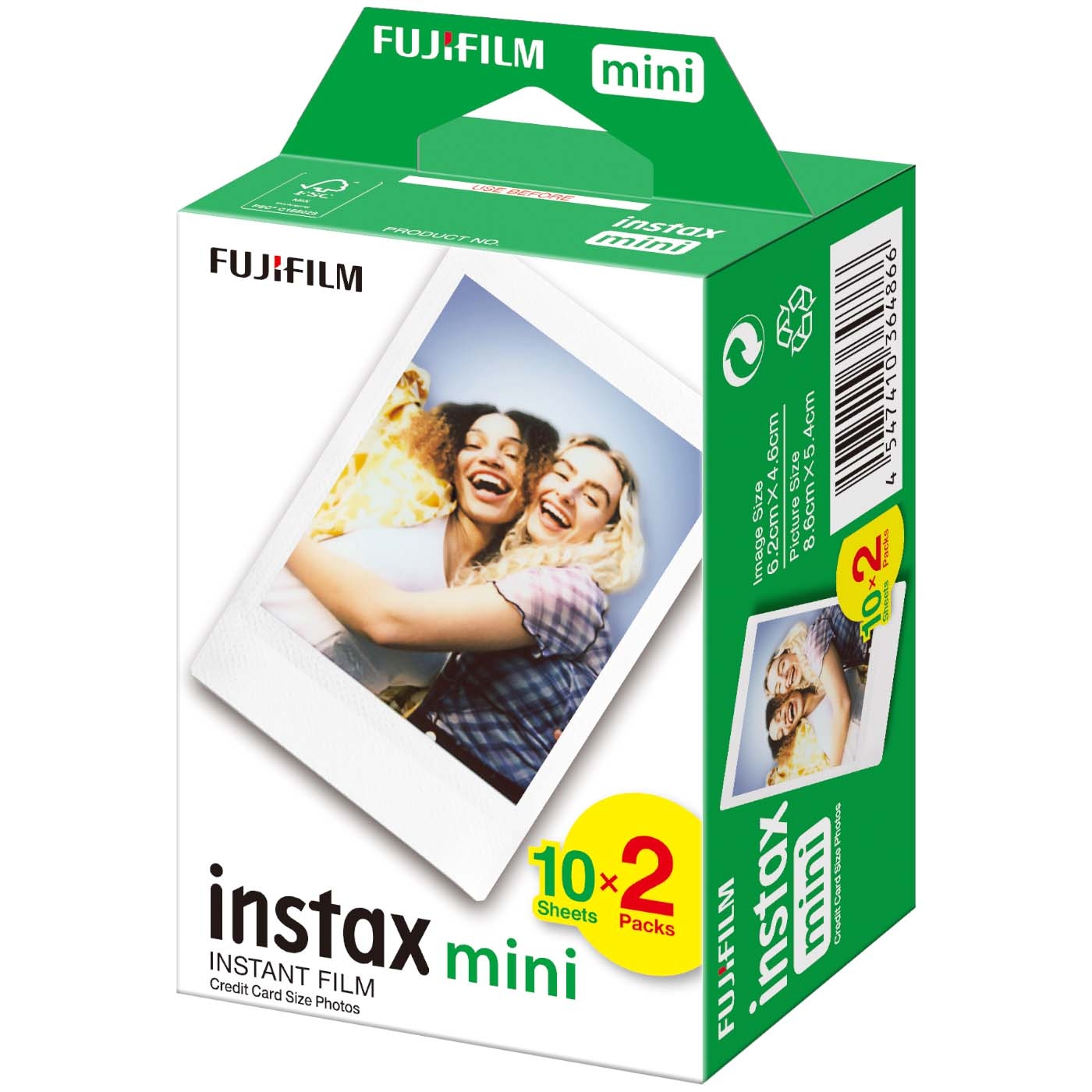Fujifilm-papel fotográfico para cámara Instax Mini, hojas de papel  fotográfico para Instax Mini 12/11/