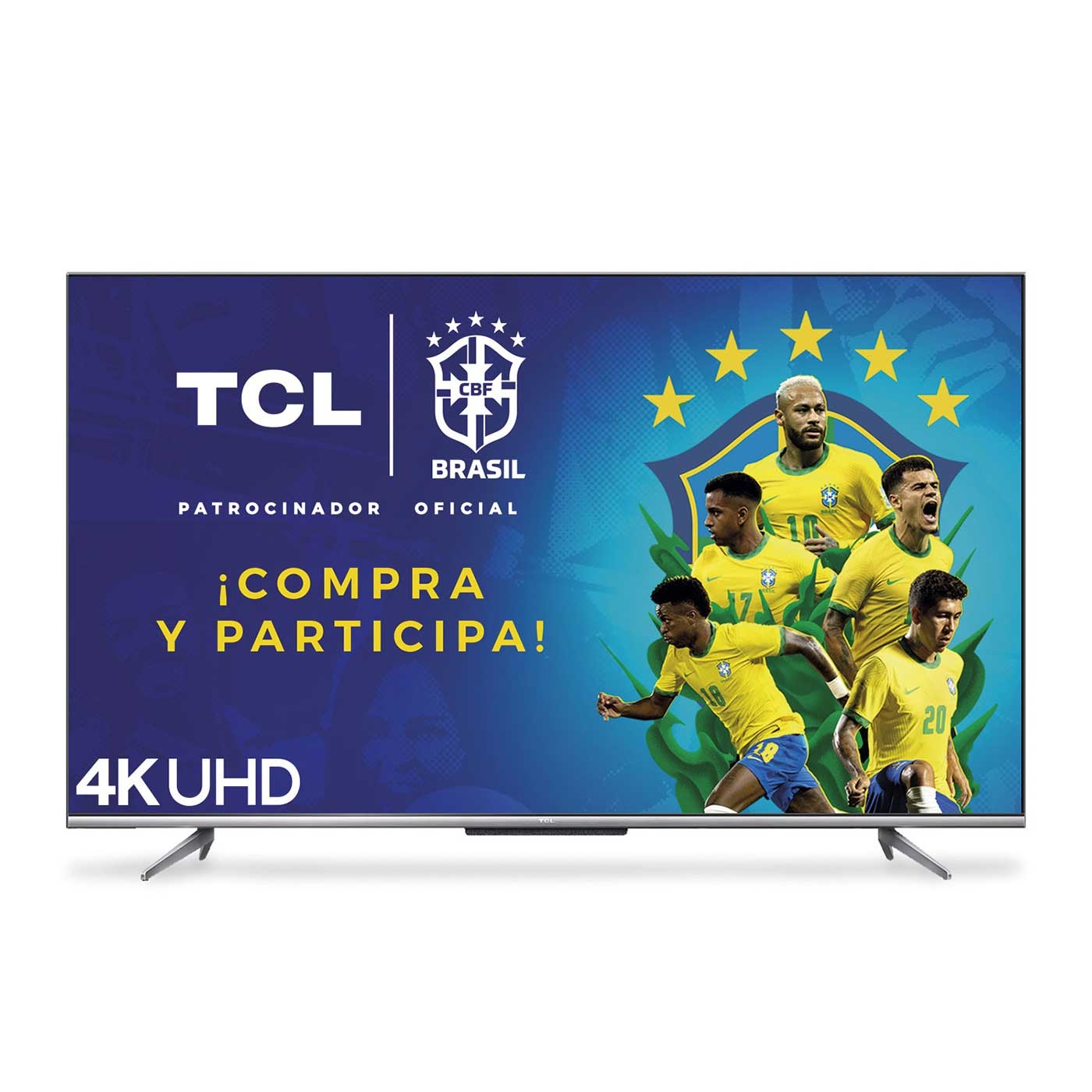 TV TCL 50" Pulgadas 127 cm 50P725 4K-UHD LED Smart TV Google