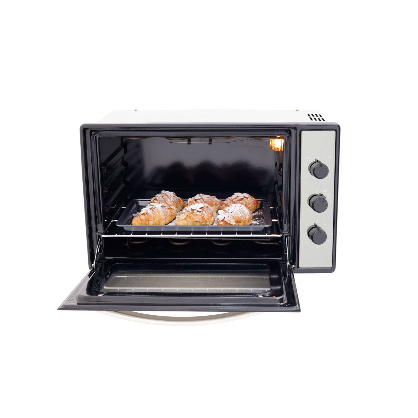 Horno de Empotrar HACEB 60cms Eléctrico ASF 60-36 120V Plateado