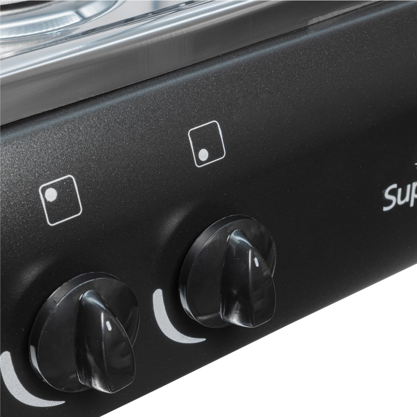 Estufa de Mesa SUPERIOR 4 Puestos Gas Natural 7053 Negro Estufa de Mesa SUPERIOR 4 Puestos Gas Natural 7053 Negro