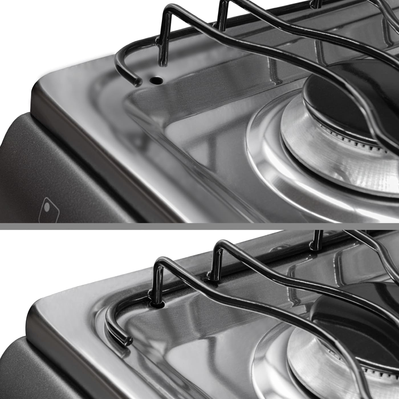 Estufa de Mesa SUPERIOR 4 Puestos Gas Propano 7053 Gris Estufa de Mesa SUPERIOR 4 Puestos Gas Propano 7053 Gris