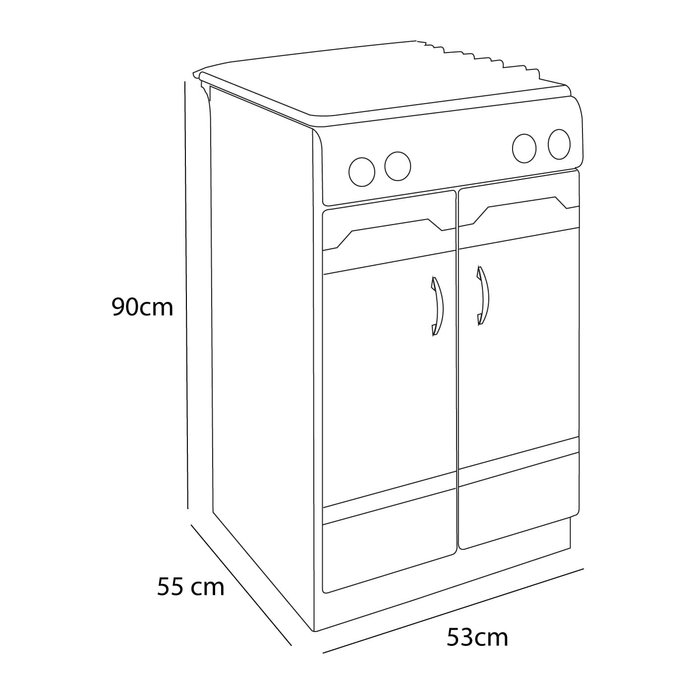 Estufa de Piso SUPERIOR 4 Puestos Gas Natural 7016-1 Negro Estufa de Piso SUPERIOR 4 Puestos Gas Natural 7016-1 Negro