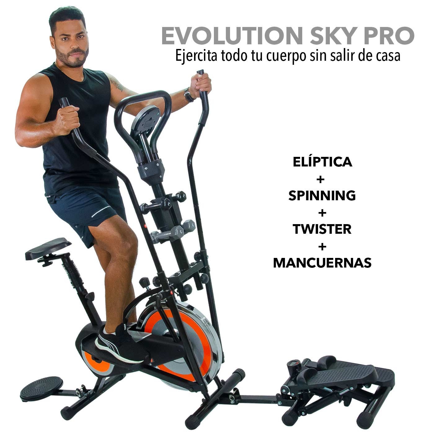 Elíptica Trainer EVOLUTION Sky Pro