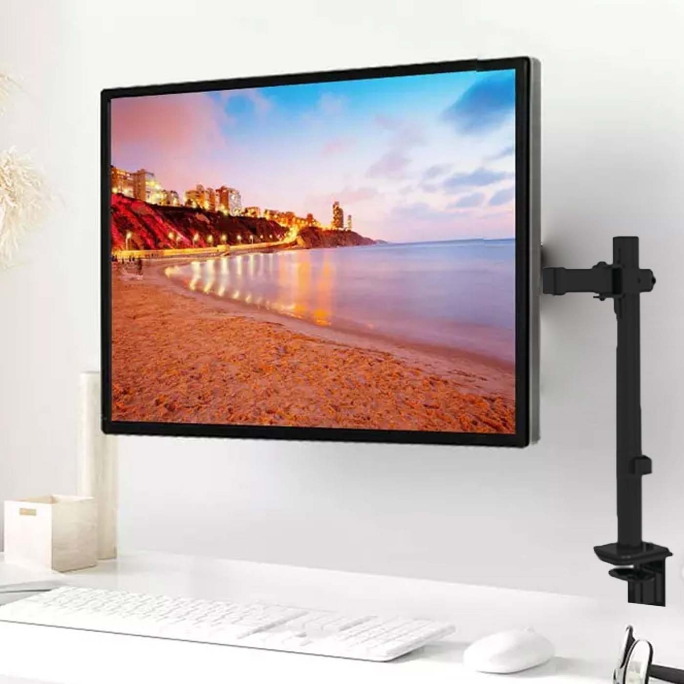 Soporte TECHNOSOPORTES Escualizable para Monitor de 13" a 27" Soporte TECHNOSOPORTES Escualizable para Monitor de 13