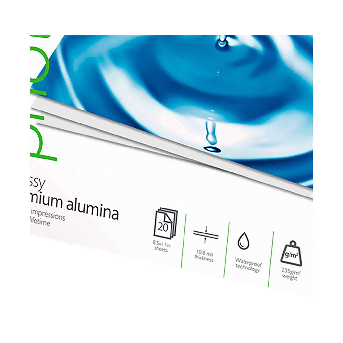 Papel KLIP XTREME fotográfico Resistente al Agua 21.59 x 27.94cm Papel KLIP XTREME fotográfico Resistente al Agua 21.59 x 27.94cm