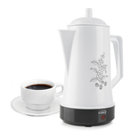 Cafetera KALLEY 6 tazas K-CMP1502 Blanco - " Cafetera KALLEY 6 tazas K-CMP1502 Blanco -