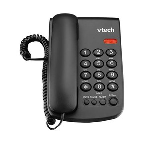 Teléfono Alámbrico V-TECH VT100 Negro