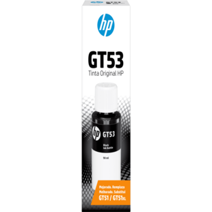 Botella de Tinta HP GT53 Negra - 