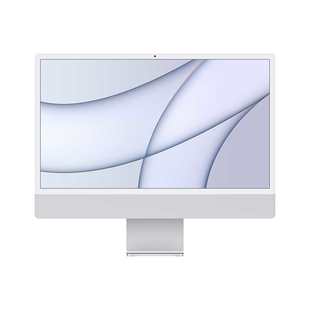 iMac 24" Retina 4,5K Chip M1 Apple CPU 8 núcleos GPU 8 núcleos 512 GB Plata