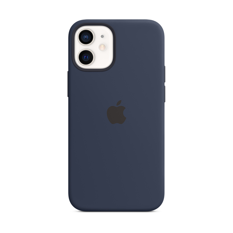 Case silicona APPLE iPhone 12 Mini Azul Marino Intenso