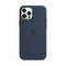 Case silicona APPLE iPhone 12 / 12 Pro Azul Marino Intenso