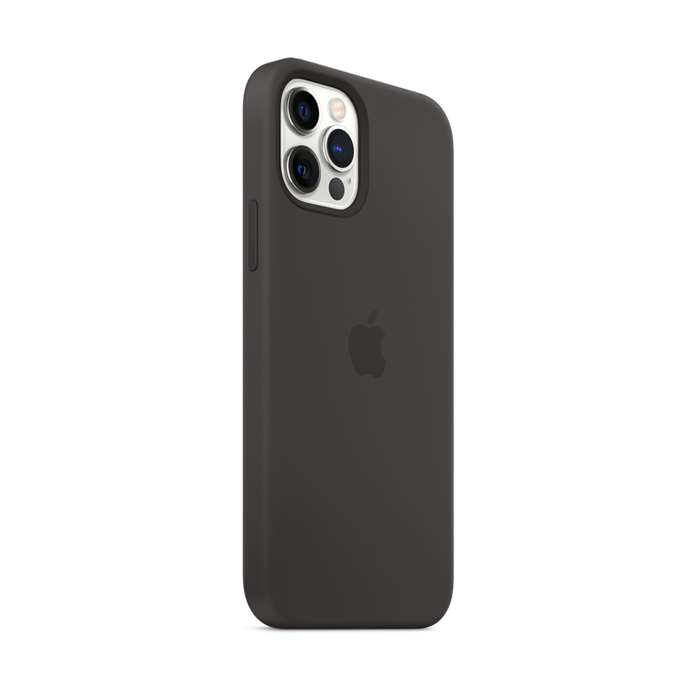 Case silicona APPLE iPhone 12 / 12 Pro Negro