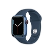 Apple Watch Series 7 + Cellular de 41 mm Caja de Aluminio en Azul Medianoche, Correa Deportiva Azul Medianoche - 
