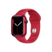 Apple Watch Series 7 de 41 mm Caja de Aluminio en Roja, Correa Deportiva Roja - 