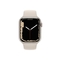 Apple Watch Series 7 de 45 mm Caja de Aluminio en Blanco Estelar, Correa Deportiva Blanco Estelar