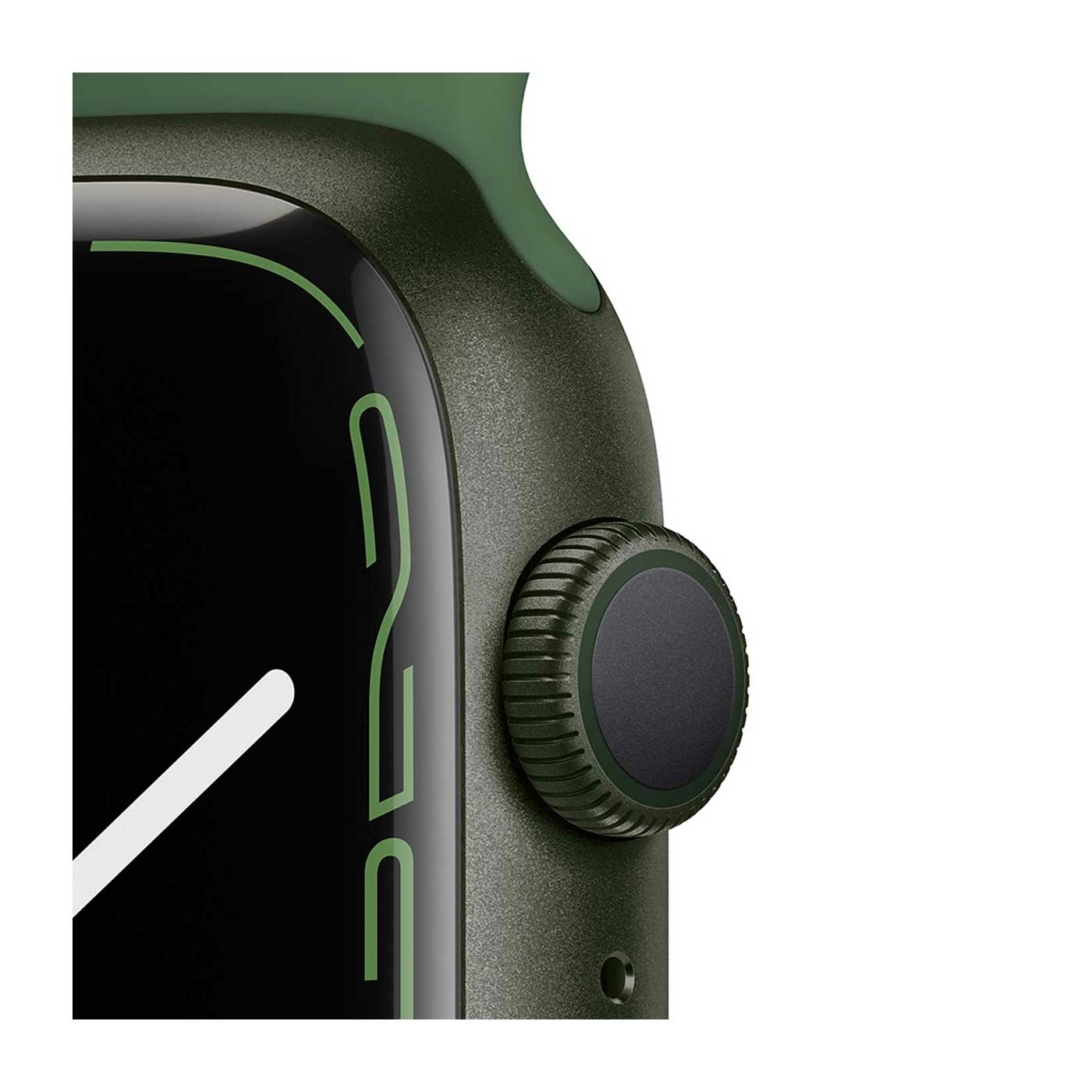 Apple Watch Series 7 de 45 mm Caja de Aluminio en Verde, Correa Deportiva Verde