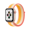 Apple Watch SE GPS + Cellular Caja de 40 mm Aluminio en Oro, Correa Loop Deportiva en Maíz/blanco - 