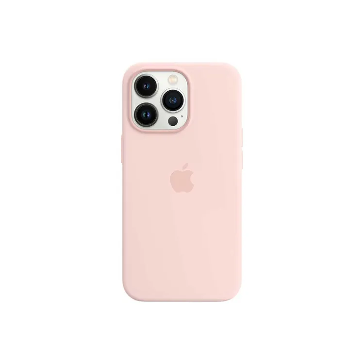 Case Silicona APPLE MagSafe iPhone 13 Pro Rosado Rosa Caliza