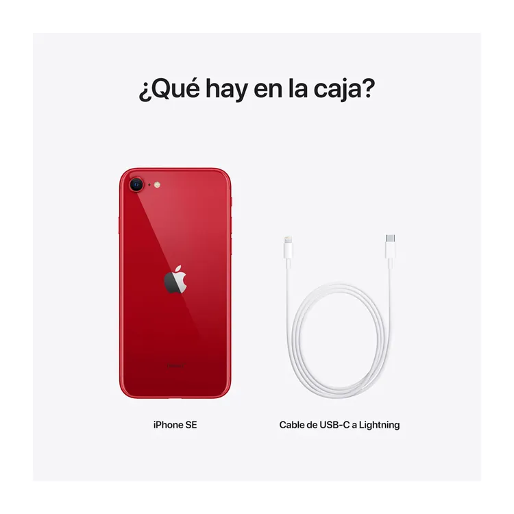 iPhone SE 64GB (3ra Gen) Rojo