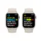 Apple Watch Series 8 GPS de 41 mm Caja de Aluminio en Blanco Estelar, Correa Deportiva Blanco Estrella