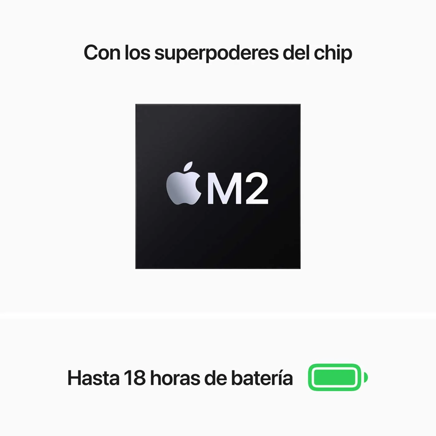 MacBook Air 13" Pulgadas MLXX3E/A - Chip M2 - RAM 8GB - SSD 512GB - Gris