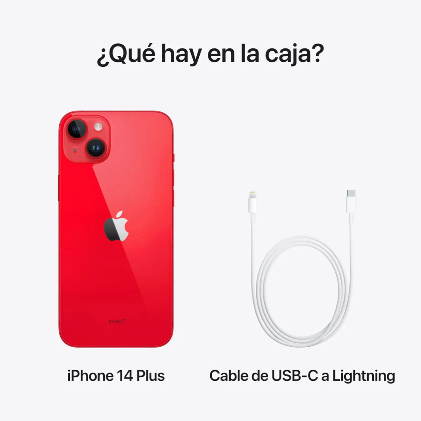 iPhone 14 Plus 256 GB Rojo
