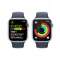 Apple Watch Series 9 GPS + Cellular de 45 mm Caja de Aluminio en Plata, Correa Deportiva Azul Tempestad Talla S|M