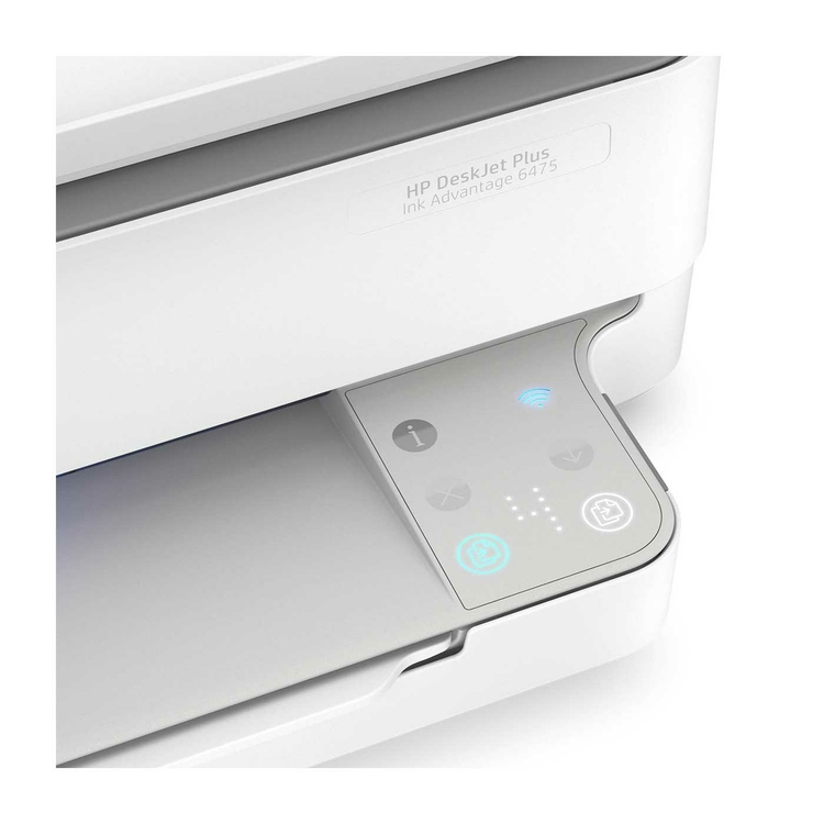 Impresora Multifuncional HP 6475 Deskjet Plus Ink Advantage Blanco