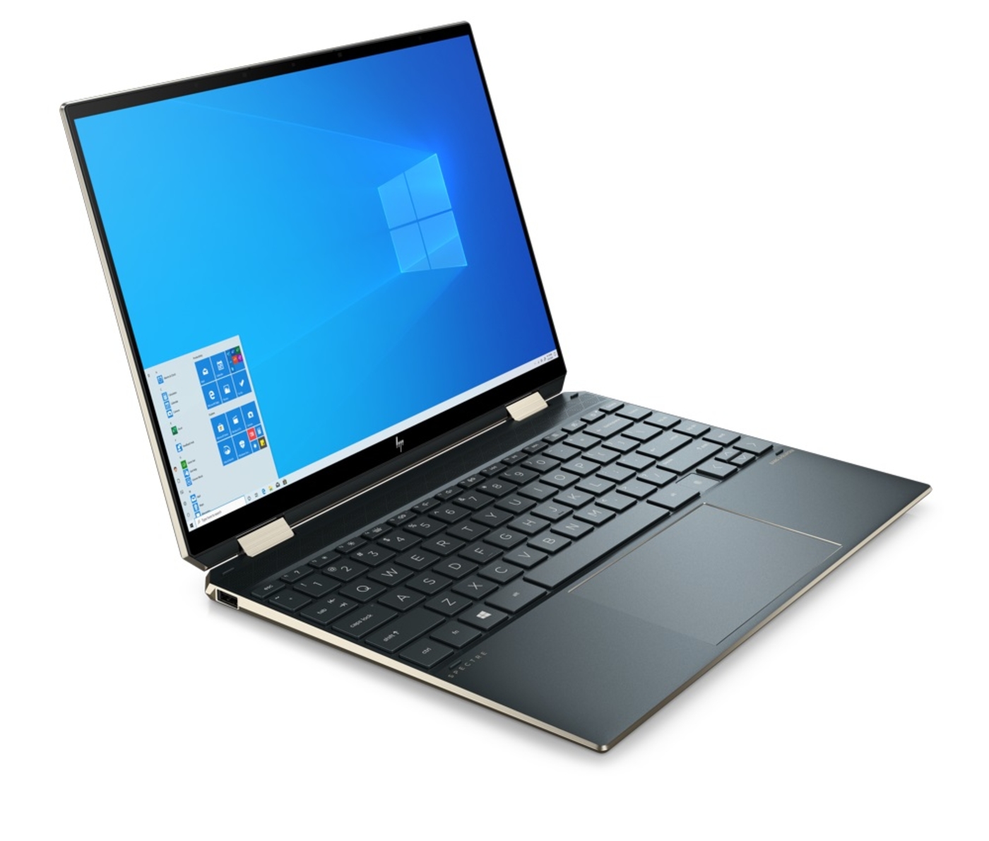 Computador Portátil 2 en 1 HP 13,5" Pulgadas ea0001la Intel Core i7 - RAM 16GB + 32GB Optane - Disco SSD 512 GB - Azul