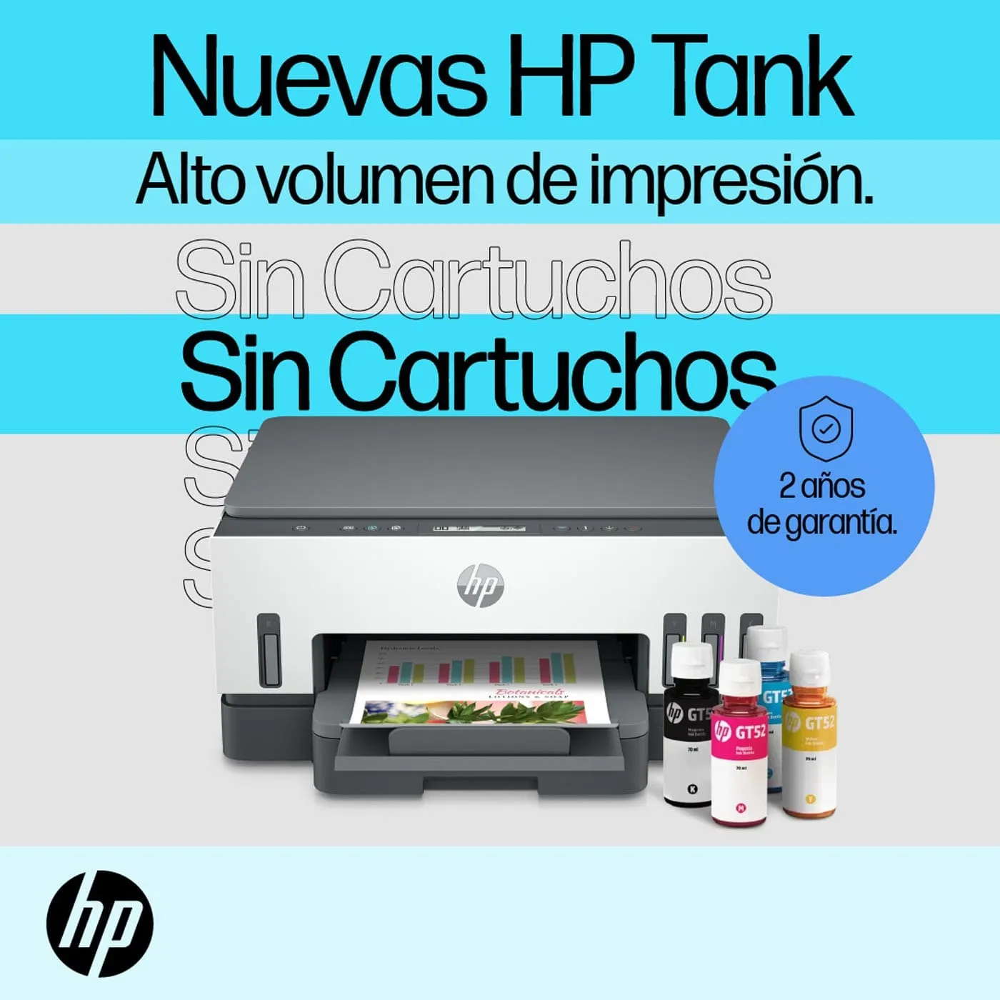 Impresora Multifuncional HP 720 Smart Tank Blanco